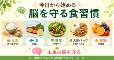 第8回 脳を守る食事とは？のアイキャッチ画像