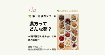 🌿 第１回　漢方シリーズのアイキャッチ画像